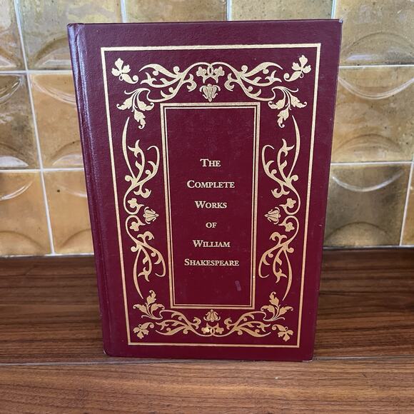 The Complete Works Of William Shakespeare Leather Bound Hardcover Book 2000 - Picture 2 of 15